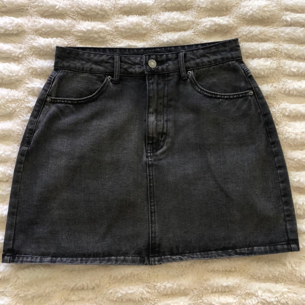 Dark Grey Denim Skirt🖤